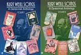 Kurt Weill Songs A Centennialanthology Volumes 1 & 2