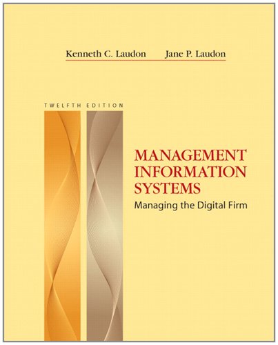 Management Information Systems (12th Edition)
