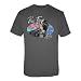 C.I.D. Mens Pink Floyd - Vintage Wall - Grey - Large