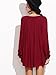 SheIn Women's Tassel Trim V Neck Loose Pleated Blouse Top