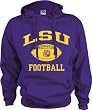LSU Tigers Perennial Football Hooded Sweatshirt