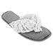 Womens/Ladies Mottled Supersoft Toe Post Flip Flop Slippers