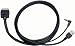 Kenwood KCA-iP200 - iPod data cable - Apple Dock connector (M) - 4 pin USB Type A, mini-phone stereo 3.5 mm (M)