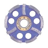 ツボ万 ポリッシャーS字 外径100×チップ厚4.5×チップ幅7×穴径20.0 取寄せ品 FWM-100(S)×20