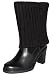 4Wards Stiefel Wildleder Stulpen schwarz