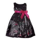 Toddler Little Girls Clothes PARIS Dress RARE EDITIONS Girl 2T-6X