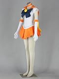 Japanese Anime Sailor Moon Cosplay Costume - Sailor Venus Aino Minako Uniform 1st Version Set Small