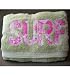 Beach Towel, SURF Green w/Pink Aloha