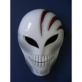 Anime Costume Play Cosplay Ichigo Hollow Mask