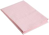 Pinzon Kids Gingham Individual Standard Pillowcase, Pink