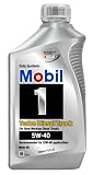 Mobil 1 Turbo Diesel Truck 5W-40 Motor Oil - 1 Quart, Pack of 6