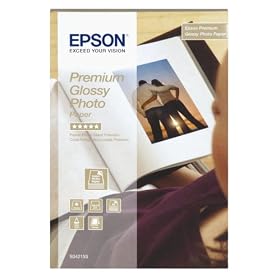 Epson C13S042153 Premium Glossy Photo Paper 100x150mm (40 Sheets)