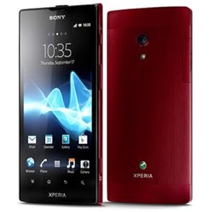 Sony Xperia Ion LT28h Red Factory Unlocked International Version 3G PENTA BAND HSDPA 850 / 900 / 1700 / 1900 / 2100