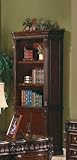 IMAGE OF Bookcase in Rich Brown Finish