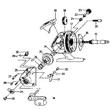 �_�C��(Daiwa) �X�s���L���X�g ST-20 �p�[�c:�h���C�u�M���[(���iNo.025) 138:014