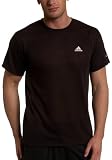 adidas Men's Ss Clima Left Chest Tee, Black, Small