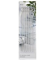 6 Stainless Steel Skewers