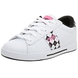  : Osiris Women's Serve Sneaker,White/Black,5.5 M