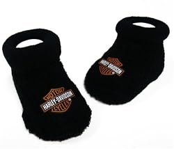 Harley-Davidson Baby Booties 0-3 Months
