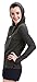 Zip Hoodies for Women - 100% Cashmere - by Citizen Cashmere (Dark Grey/Navy)