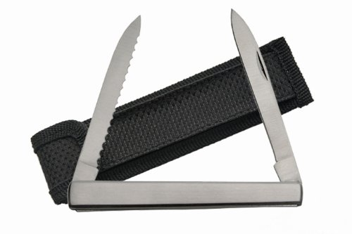 SZCO SUPPLIES 210960 Steel Harvest Fruit Folding Knife