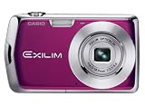 Casio EXILIM EX-Z2 PE Digitalkamera (12 Megapixel, 3-fach opt. Zoom, 6,9 cm (2,7 Zoll) Display) violett