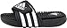 adidas Adissage Slides Sandal, Core Black/White/Black, 2 US Unisex Little Kid