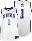 Duke Blue Devils White Endline Basketball Jersey
