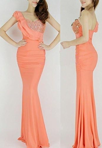 Tigo Long Sexy Strapless Flouncing Evening Dresses For Women Lady Party Evening Dresses