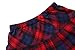 Lemail wig Women's High Waist Pleated School Plaid Skirts
