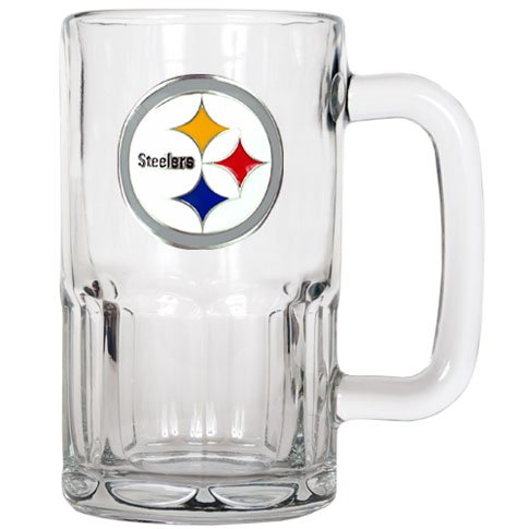 NFL Pittsburgh Steelers 20-Ounce Root Beer Style Mug - Primary Logo