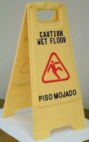 Alan Janitorial Wet Floor Sign