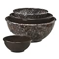 4pc Nesting Bowls - Quarry Brown