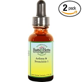 Alternative Health and Herbs Remedies Asthma and Bronchitis 1, 1-Ounce Bottle (Pack of 2) by ALTERNATIVE Health & Herbs REMEDIES