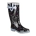 Women's Mini Cherries Rain Boots - Navy Sky