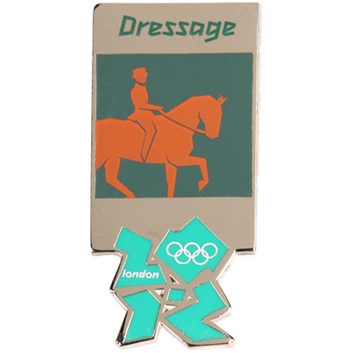 London 2012 Olympics Equestrian Dressage Pin