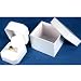 White Leather Ring Jewelry Gift Box Display