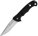Columbia River Knife & Tool 7904 Hammond Cruiser Linerlock Knife with Black Textured Zytel Handles
