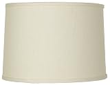 Beige Linen Drum Shade 13x14x10 (Spider)