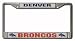 Denver Broncos Chrome Frame