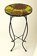 Autumn Posey Round Glass Table Autumn Posey Round Glass Table