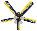 Navy Midshipmen College 52 Ceiling Fan w/five blades & light kit (NEW!)