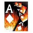 BEST POKER ART ARTS DECOR ABSTRACT ACES COLLAGE WPT WSOP POPULAR LAS VEGAS CASINO ACES FIRE DIAMONDS Sports Giclee Poster Print by Teo Alfonso, 16x20