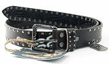 Ed Hardy - Ed Hardy By Christian Audigier Skull Snakeprint NC In Black Men's Belt EH1150