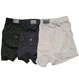 Mens Boxer Shorts Underwear (Pack of 3)