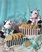 Gourmet Food : New Baby Cookie Basket-Pink