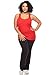 Active Womens Ladies Plus Size Yoga Pants (2XL, black)