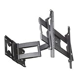 Space Saver Full Motion Flat Screen TV Wall Mount Bracket for 32-Inch to 55-Inch Screens