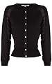 Knit With Sheer Sleeve Cardigan