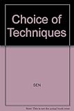 Choice of techniques : an aspect of the theory of planned economic development